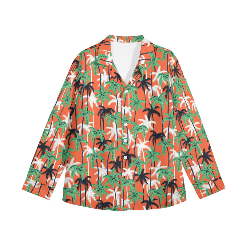 Womens Long Sleeve Button Down Shirt