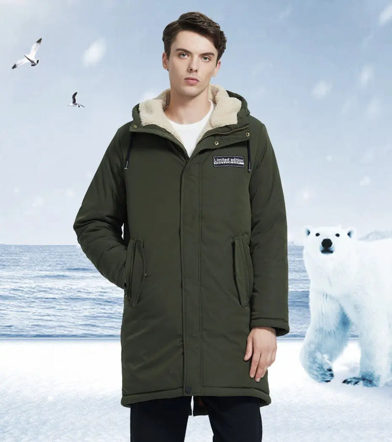 ICEbear 2022 New Men Winter Jacket stylish Coat Windproof and Warm Brand Clothing MWC20887D - Starttech Online Market