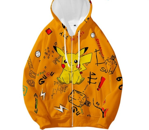 Pokemon Zipper Hoodies