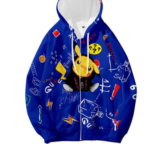 Pokemon Zipper Hoodies