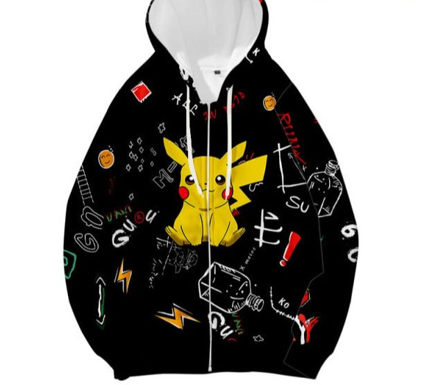 Pokemon Zipper Hoodies