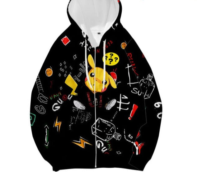 Pokemon Zipper Hoodies