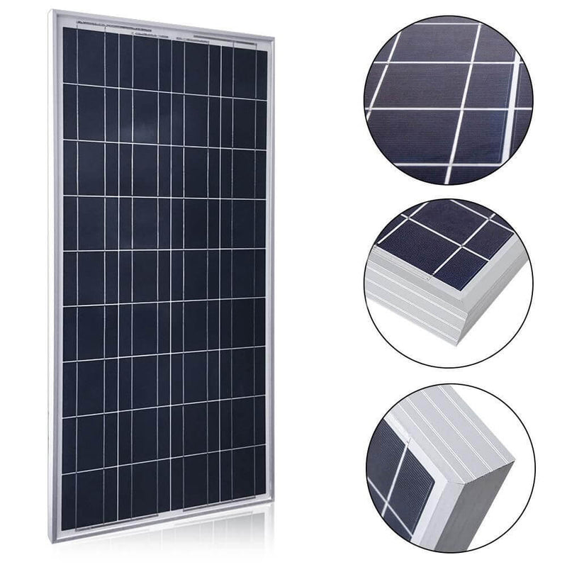 ACOPOWER 100 Watts Poly Solar Panel, 12V - Starttech Online Market