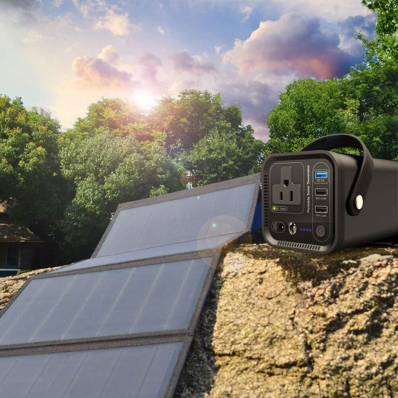 ACOPOWER 154Wh Generator and 50W Portable Solar Panel - Starttech Online Market