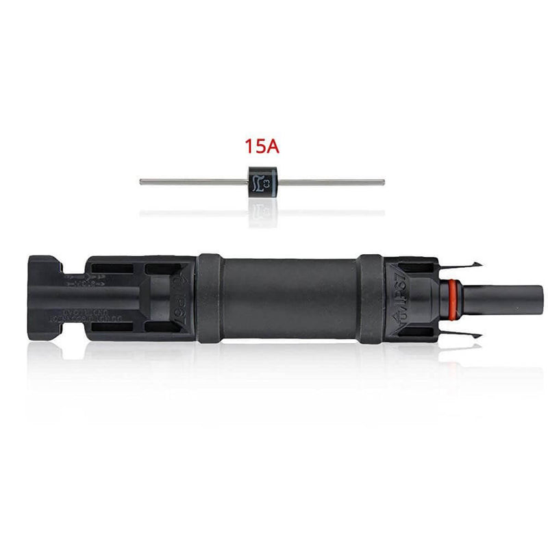 ACOPOWER 15A 4 Pair MC4 in-Line Diode Connector - Starttech Online Market