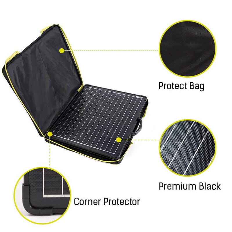 ACOPOWER PLK 100W Portable Solar Panel Kit Lightweight Briefcase - Starttech Online Market