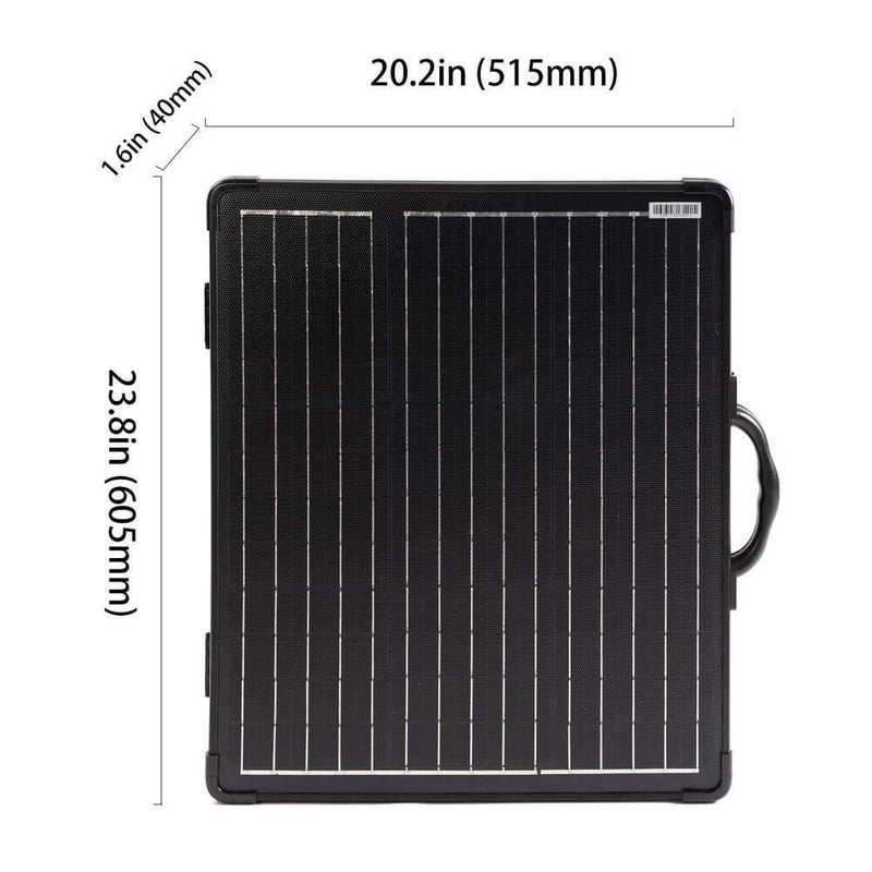 ACOPOWER PLK 100W Portable Solar Panel Kit Lightweight Briefcase - Starttech Online Market