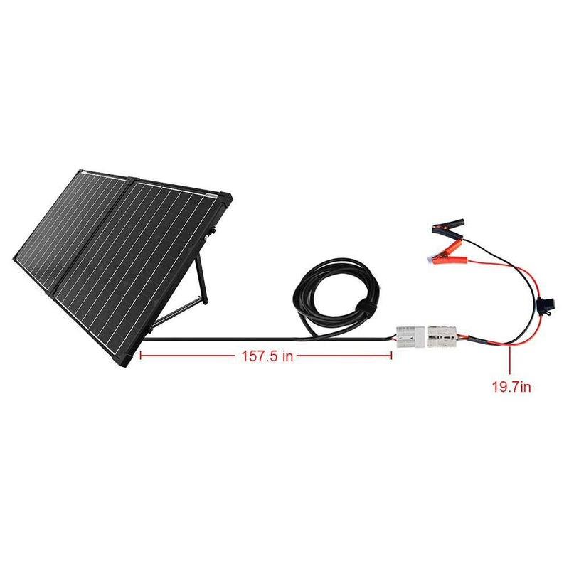 ACOPOWER PLK 120W Portable Solar Panel Kit Lightweight Briefcase - Starttech Online Market