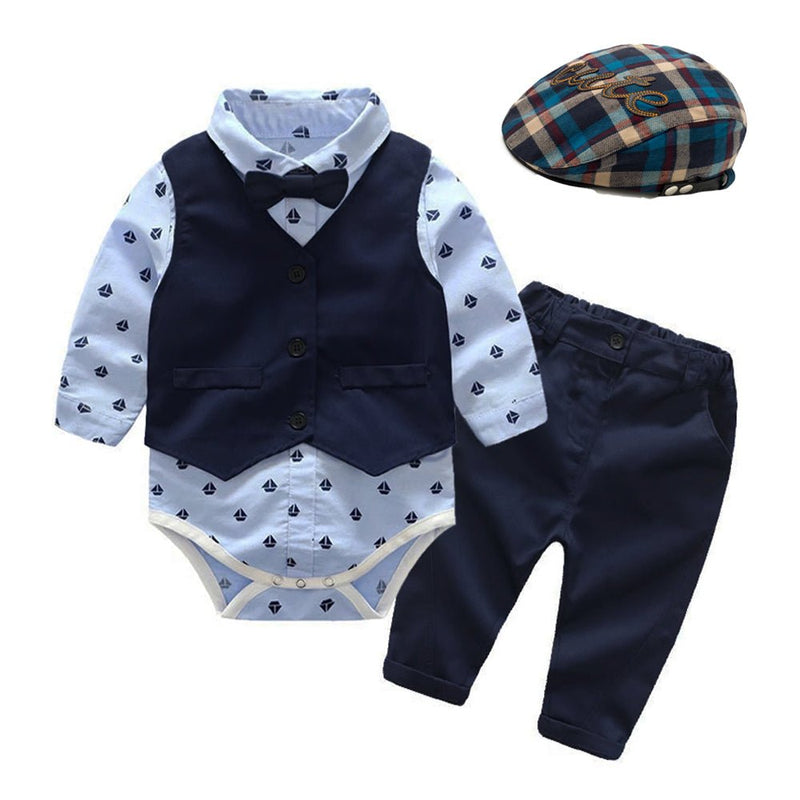 Baby Boy Gentleman Romper - Starttech Online Market