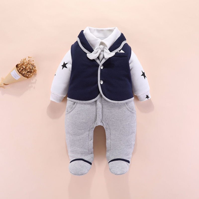 Baby boy gentleman romper - Starttech Online Market