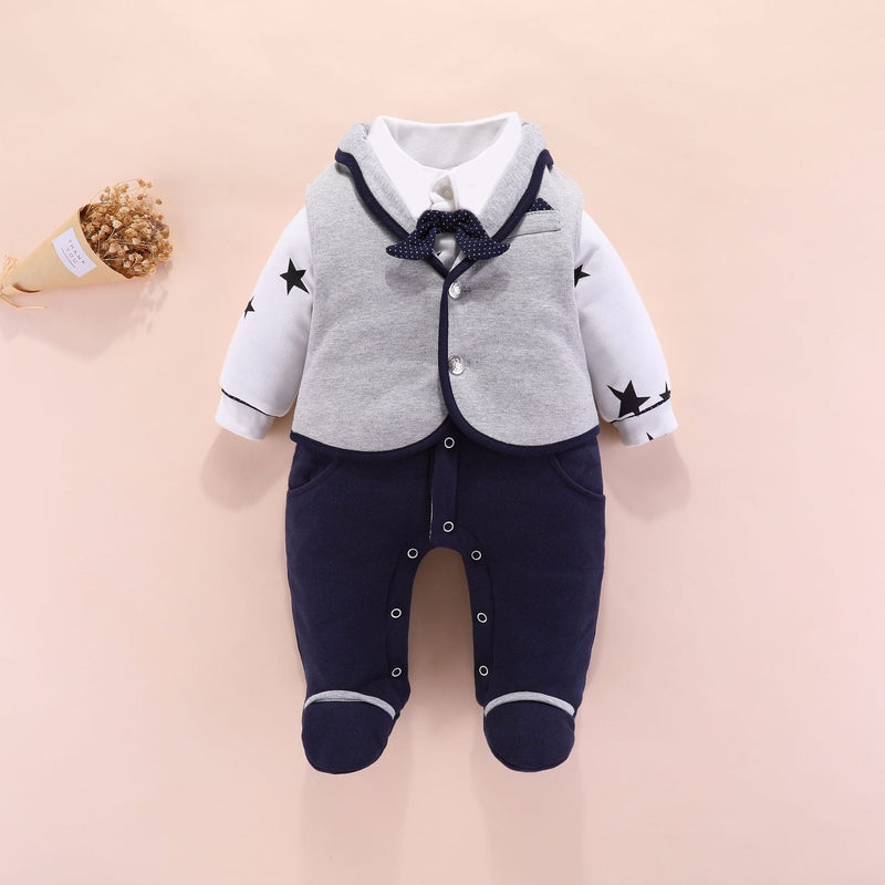 Baby boy gentleman romper - Starttech Online Market