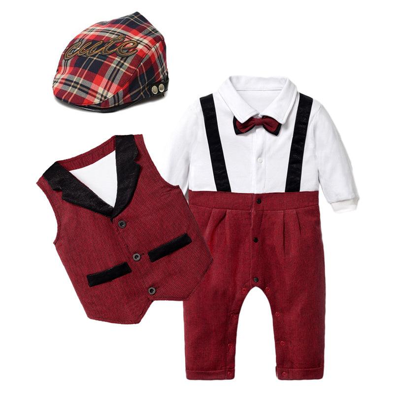 Baby Boy Gentleman Romper - Starttech Online Market