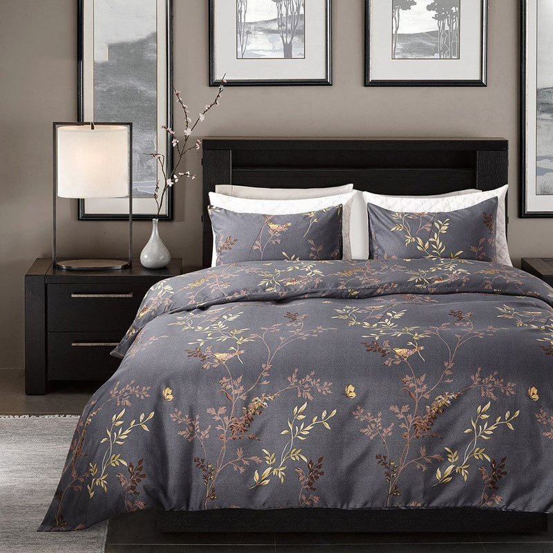 Bedding Set Luxury Duvet Cover Double Three-piece Set Bed Quilt - Starttech Online Market