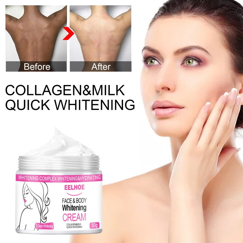 Body Whitening Cream Underarm Armpit Knee Dark Skin Whitening Moisturizing Brighten Body Lotion - Starttech Online Market