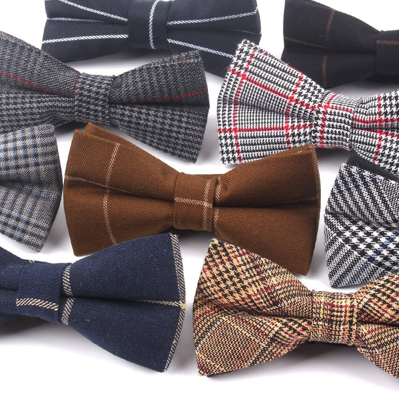 British fashion gentleman double bow tie - Starttech Online Market