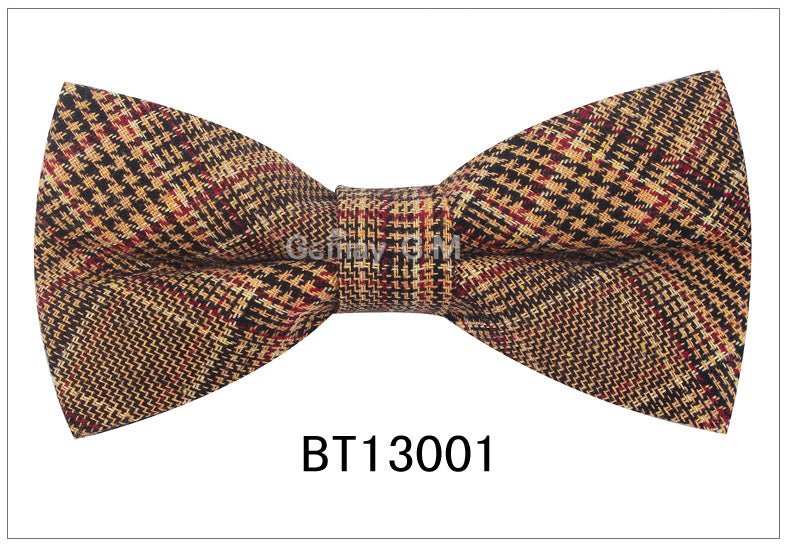 British fashion gentleman double bow tie - Starttech Online Market