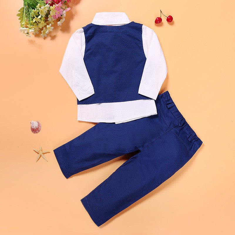 Casual Clothing Suits Boys' Clothes Vests Gentleman Suits - Starttech Online Market