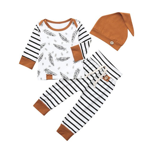 Cotton feather children's clothing 3 piece set - Starttech Online Market