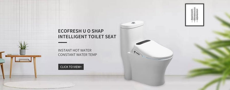 Ecofresh smart toilet seat cover electronic bidet cover clean dry seat heating wc intelligent toilet seat cover child seat - Starttech Online Market