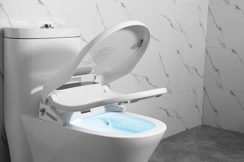 Ecofresh smart toilet seat cover electronic bidet cover clean dry seat heating wc intelligent toilet seat cover child seat - Starttech Online Market