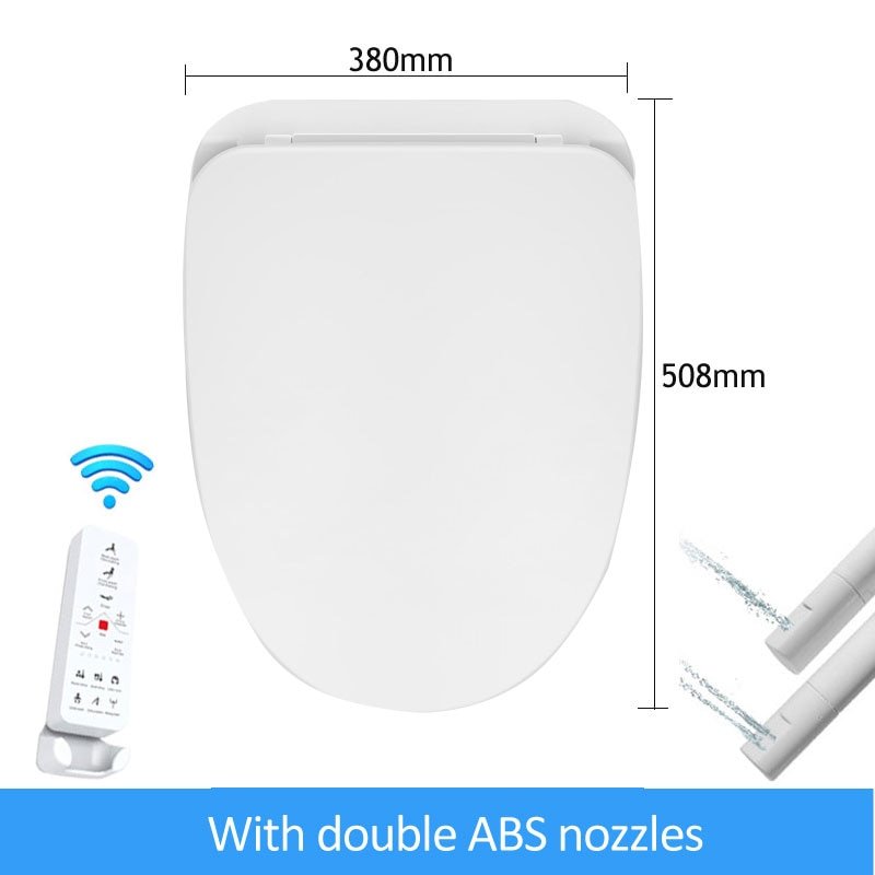 Ecofresh smart toilet seat cover electronic bidet cover clean dry seat heating wc intelligent toilet seat cover child seat - Starttech Online Market