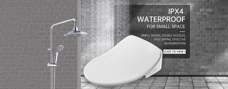 Ecofresh smart toilet seat cover electronic bidet cover clean dry seat heating wc intelligent toilet seat cover child seat - Starttech Online Market