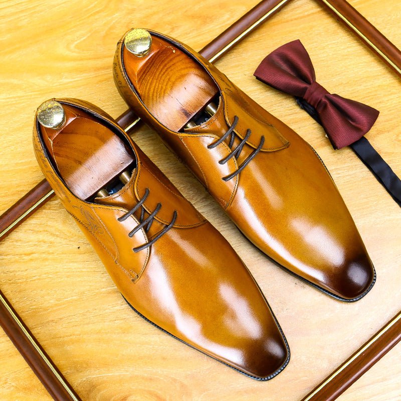 Formal Leather Shoes Store Wholesale First Layer - Starttech Online Market