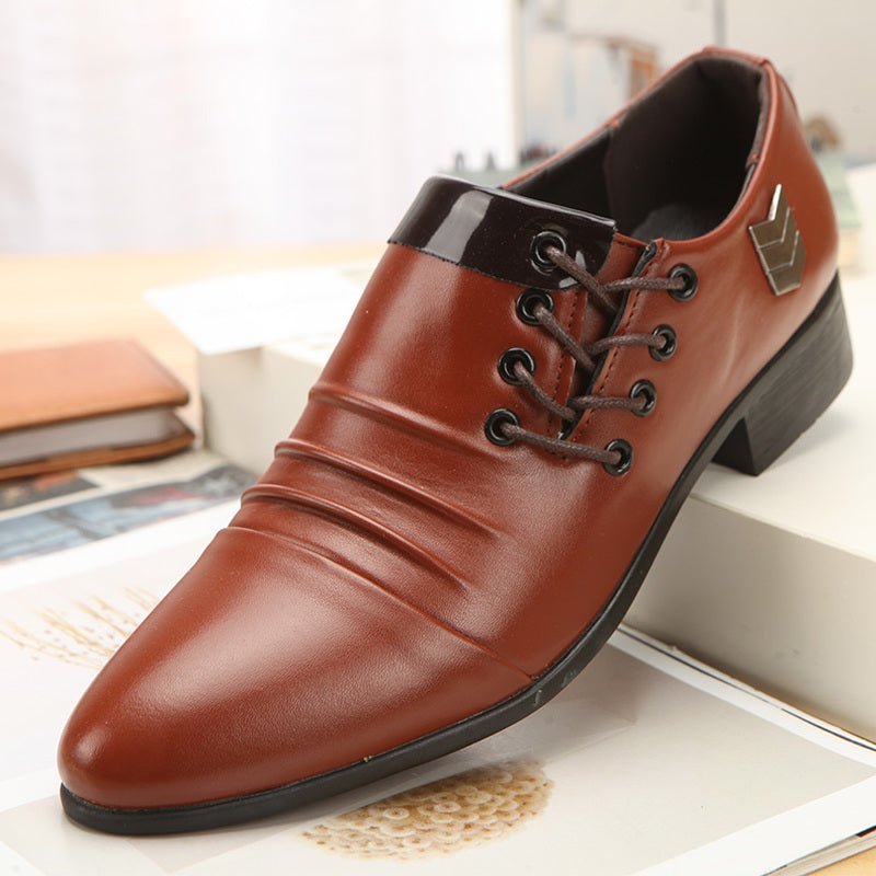 Formal Men's Shoes Lace-up Wedding Shoes - Starttech Online Market