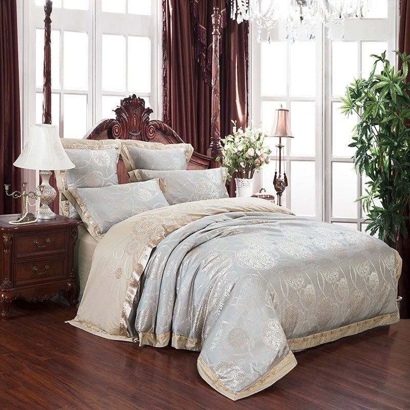 Four-piece satin jacquard set - Starttech Online Market