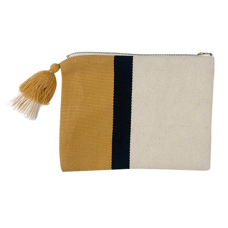 Handloom Stripe Cosmetic Bag - Starttech Online Market