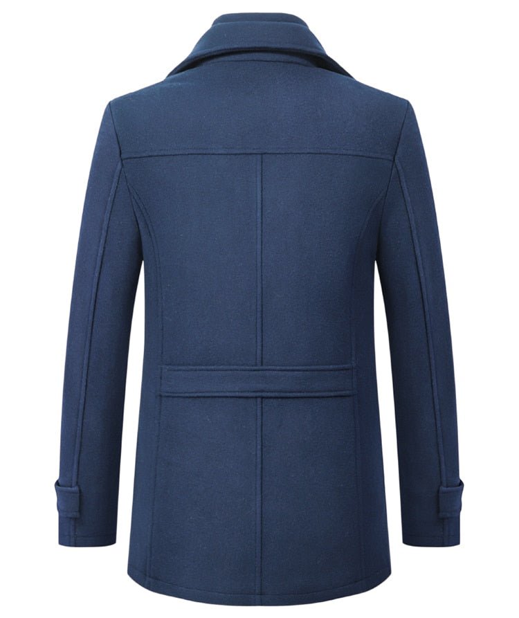 High Quality Wool Coat Men Overcoats Single Breasted Jackets New Arrival - Starttech Online Market