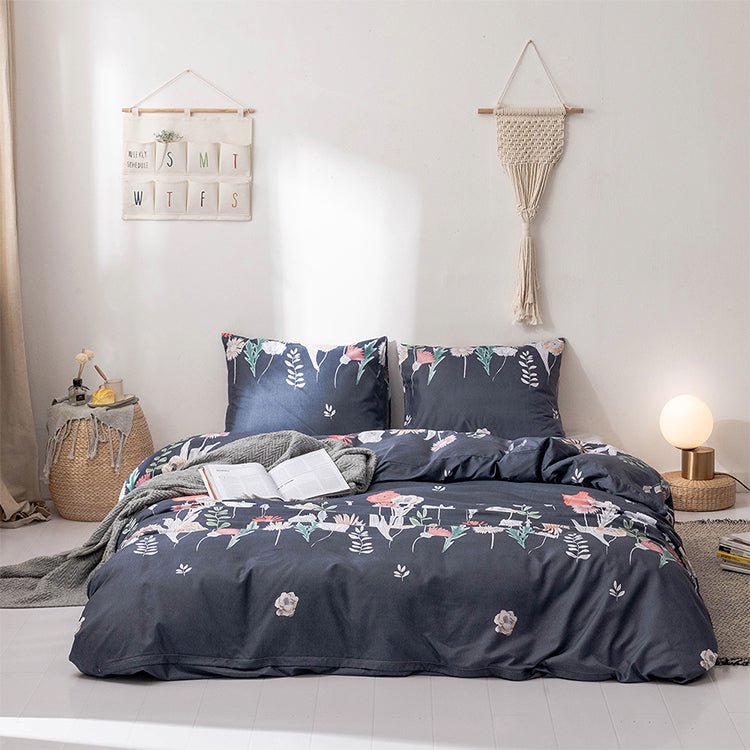 Home Textile Three-piece Hot-selling Amazon Hot Sale Duvet Cover Set Bedding 3 Sets - Starttech Online Market