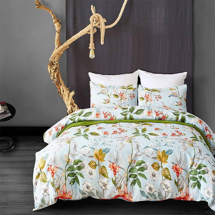 Home Textile Three-piece Hot-selling Amazon Hot Sale Duvet Cover Set Bedding 3 Sets - Starttech Online Market