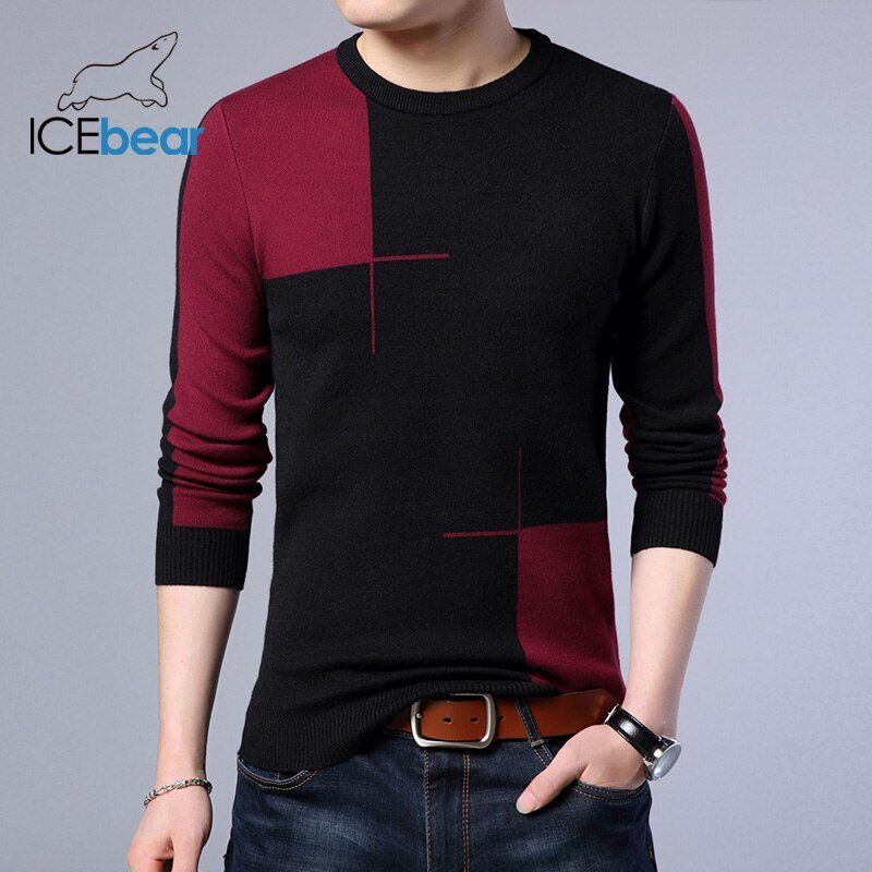 ICEbear 2019 High Quality Men's Sweater Stylish Men's Pullover Brand Male Clothing 1717 - Starttech Online Market