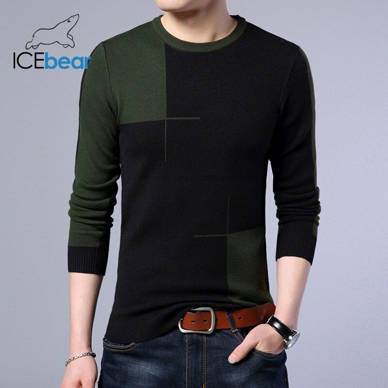 ICEbear 2019 High Quality Men's Sweater Stylish Men's Pullover Brand Male Clothing 1717 - Starttech Online Market