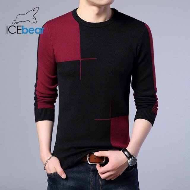 ICEbear 2019 High Quality Men's Sweater Stylish Men's Pullover Brand Male Clothing 1717 - Starttech Online Market