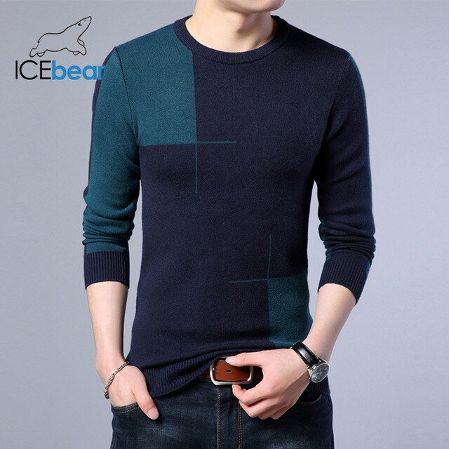 ICEbear 2019 High Quality Men's Sweater Stylish Men's Pullover Brand Male Clothing 1717 - Starttech Online Market