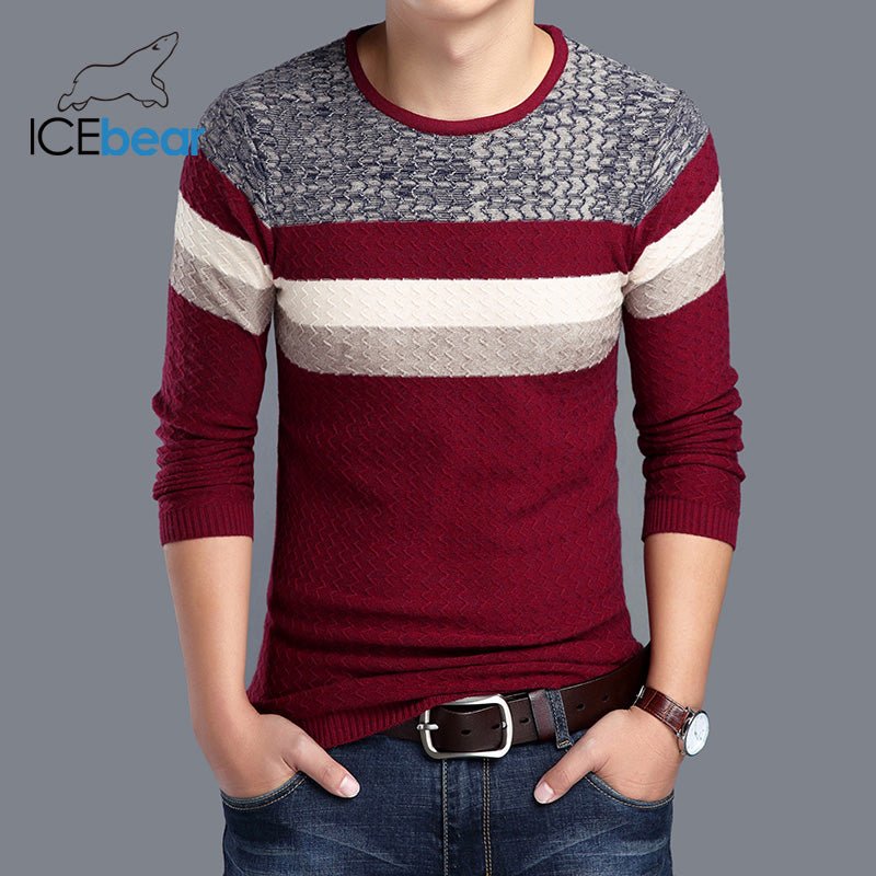 ICEbear 2019 New Fall Men's Sweater Fashion Casual Men's Pullover Brand Apparel 1716 - Starttech Online Market