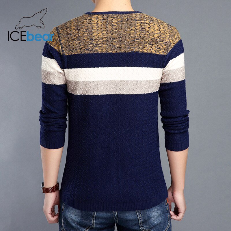 ICEbear 2019 New Fall Men's Sweater Fashion Casual Men's Pullover Brand Apparel 1716 - Starttech Online Market