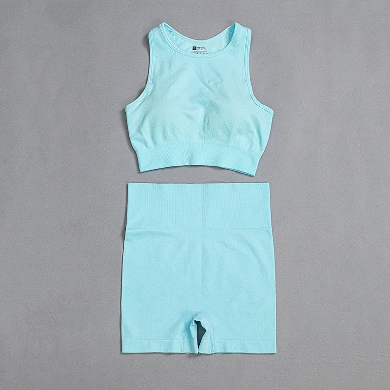 Ladies Yoga Wear Sports Bra Shorts Set - Starttech Online Market