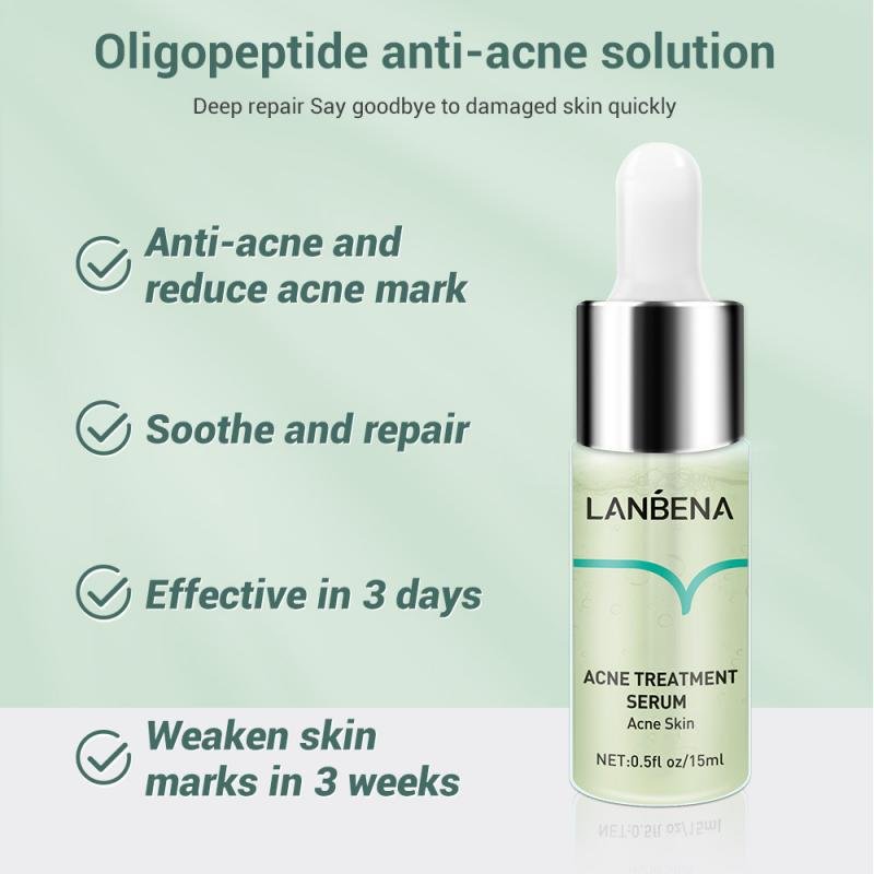 LANBENA Acne Removal Serum Salicylic Acid Anti-Acne Repair Fade Acne Spots Pimple Oil Control Cream Whitening Moisturizing Care - Starttech Online Market