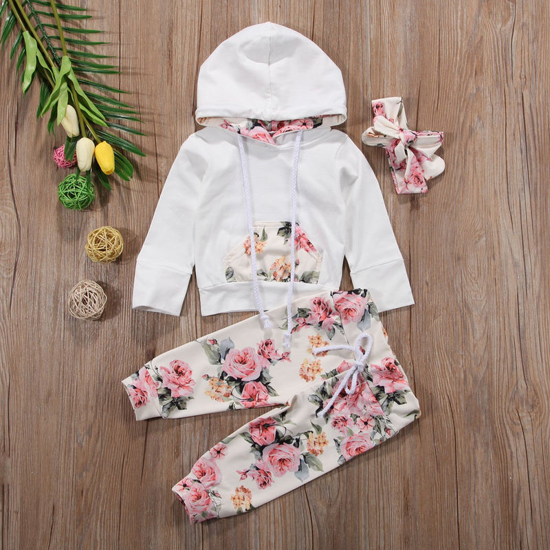 Long sleeve cotton suit three-piece - Starttech Online Market