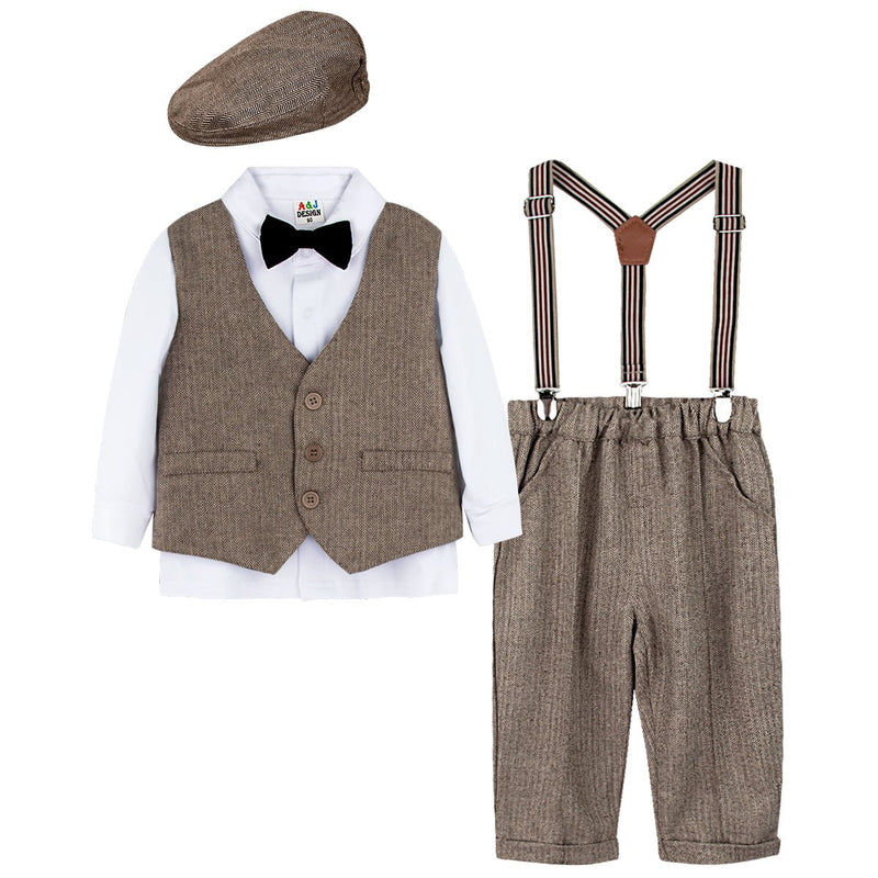 Male Baby British Style Gentleman Suit - Starttech Online Market