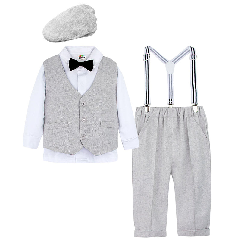 Male Baby British Style Gentleman Suit - Starttech Online Market