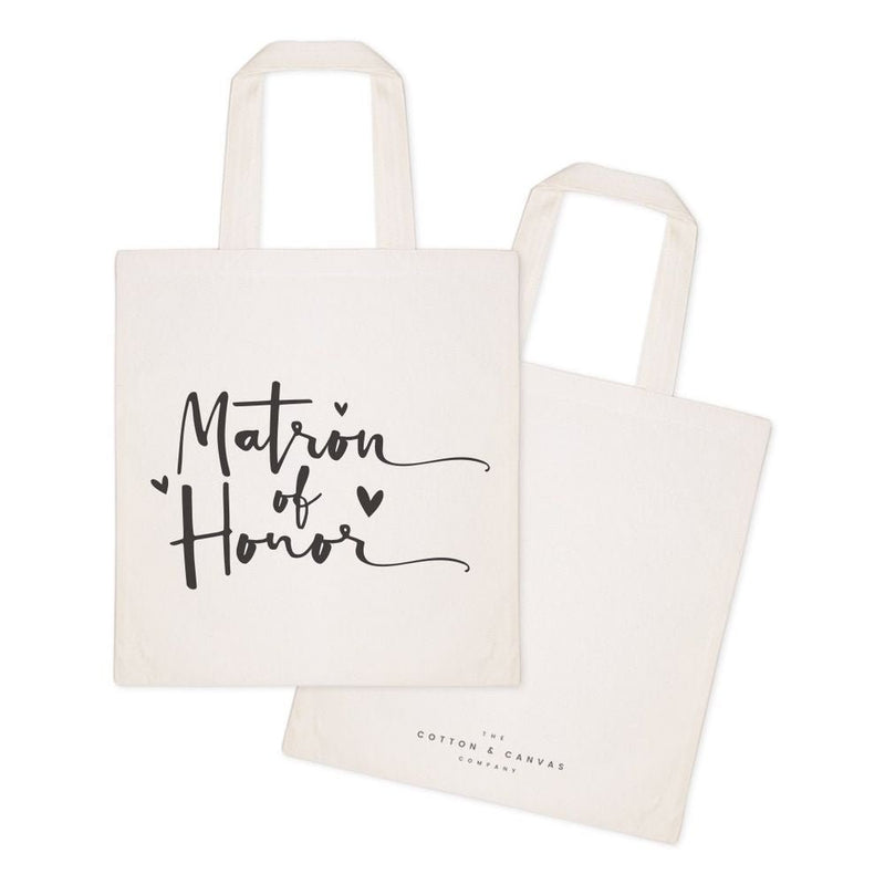 Matron of Honor Wedding Cotton Canvas Tote Bag - Starttech Online Market