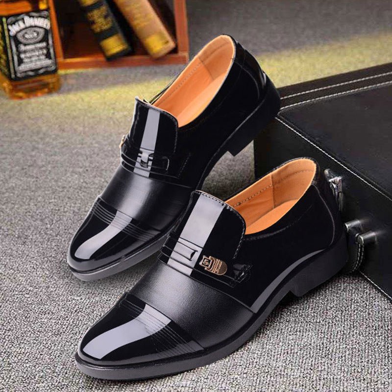 Men's business formal cutout leather shoes - Starttech Online Market