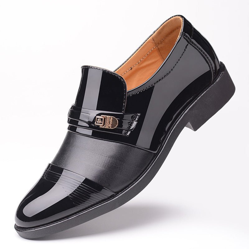 Men's business formal cutout leather shoes - Starttech Online Market