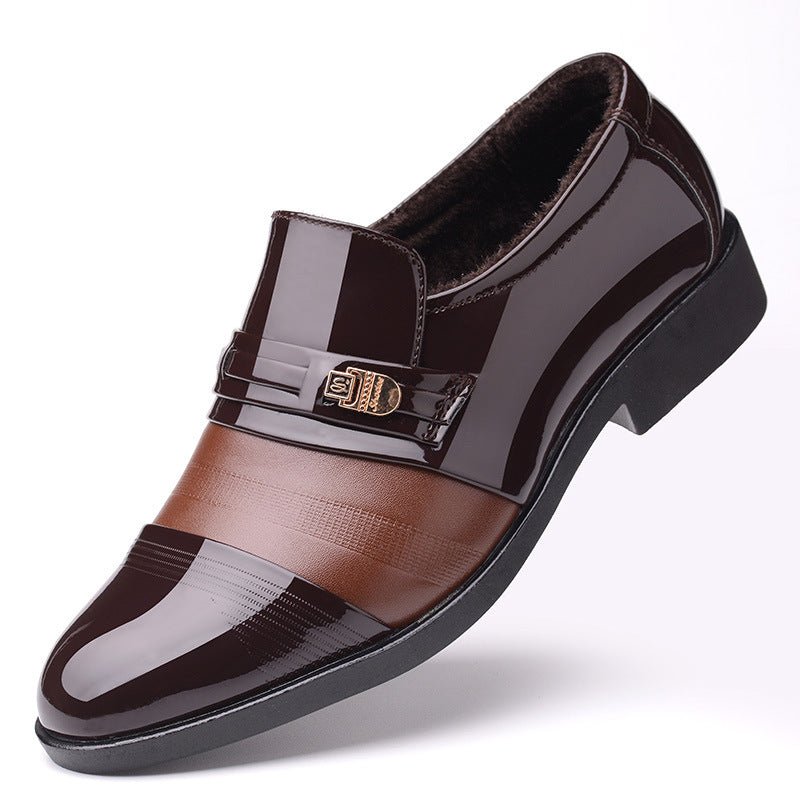 Men's business formal cutout leather shoes - Starttech Online Market