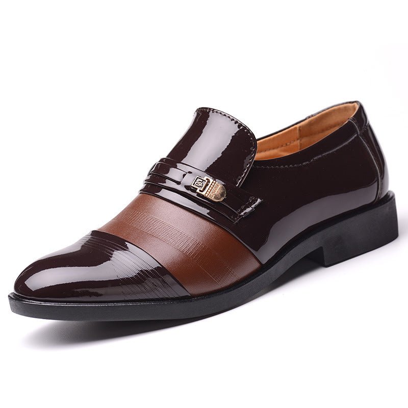 Men's business formal cutout leather shoes - Starttech Online Market