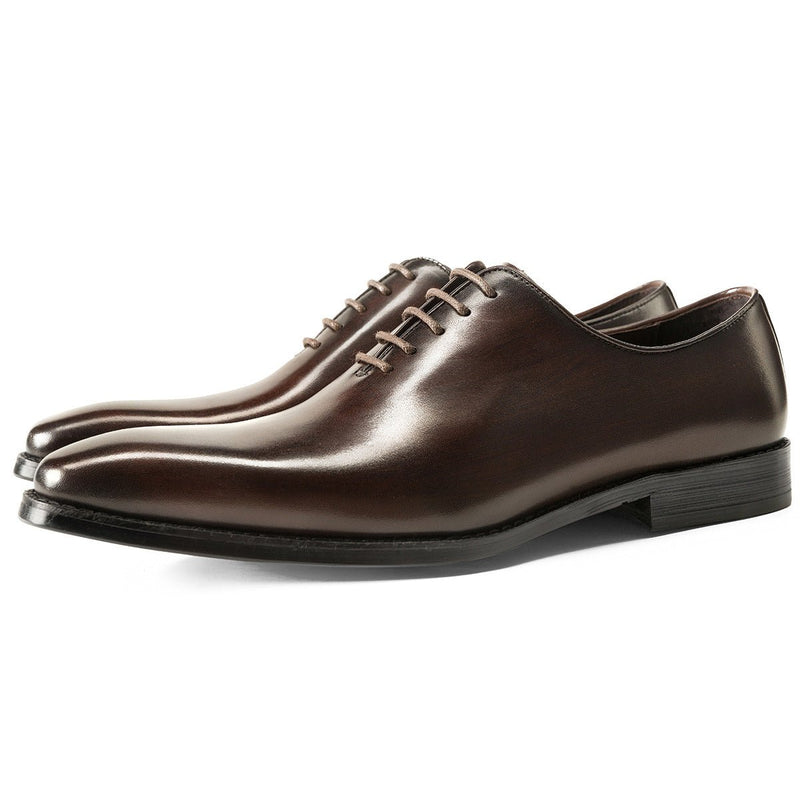 Men's Formal British Style Groom Leather Shoes - Starttech Online Market